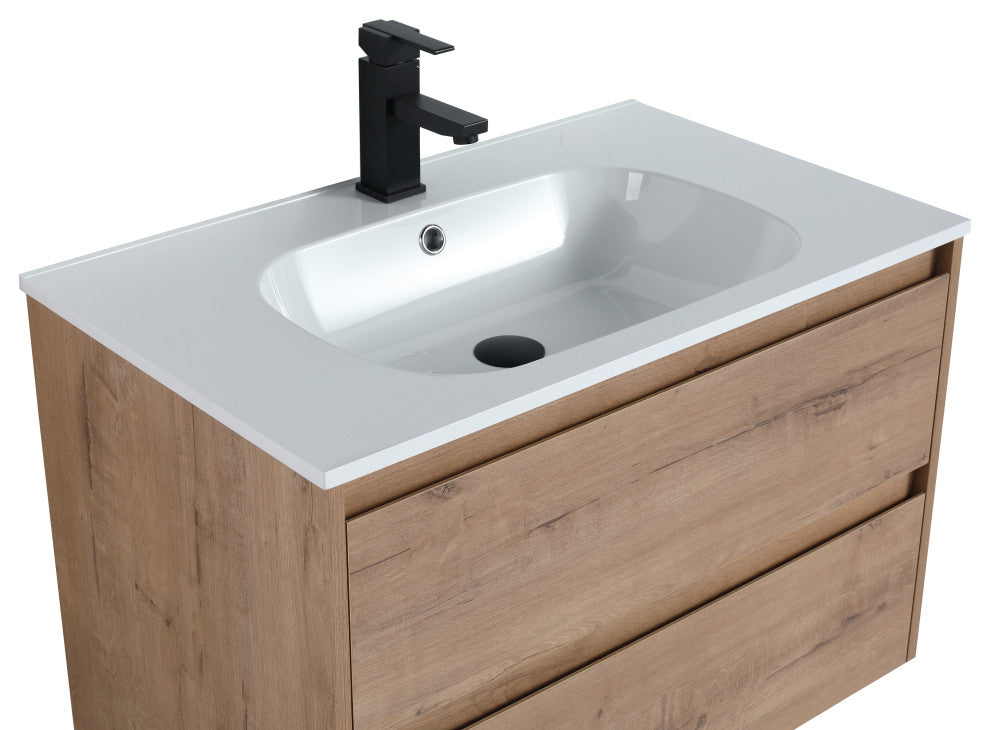 30" Sink Vanity, Plywood, Smc Top, No Faucet