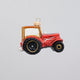 Red Tractor Ornament