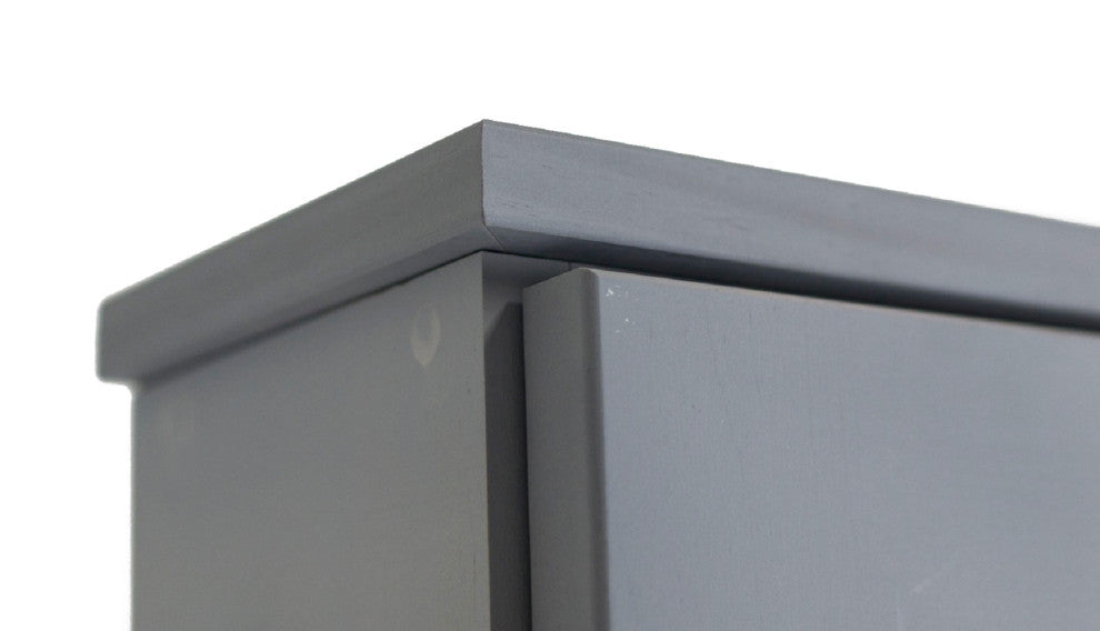 Sandalwood On the Wall Primed Cabinet 43.5h x 15.5w x 6.25d