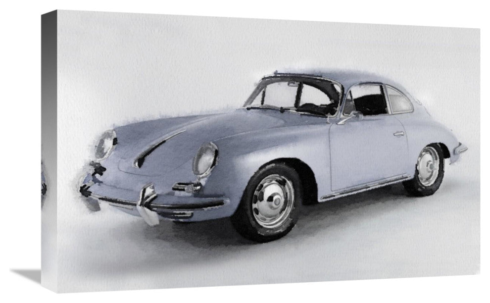 "1964 Porsche 356B Watercolor" Fine Art Print