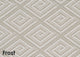 Curacao Custom Cut Indoor Outdoor Area Rug, Frost, 10x12