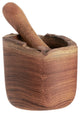 Takara Teak Wood Serveware, Mortar and Pestle