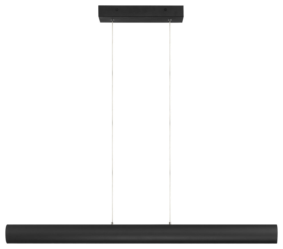 Access Lighting 24891LEDD-ACR Carmel 48"W LED Linear Chandelier - Matte Black