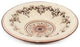 Sofia Antique Ivory, Centerpiece Plate With Bass Relief Decoration