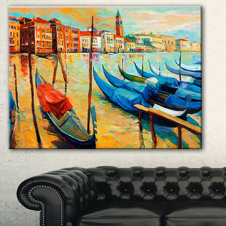 "Colorful Venice" Canvas Print