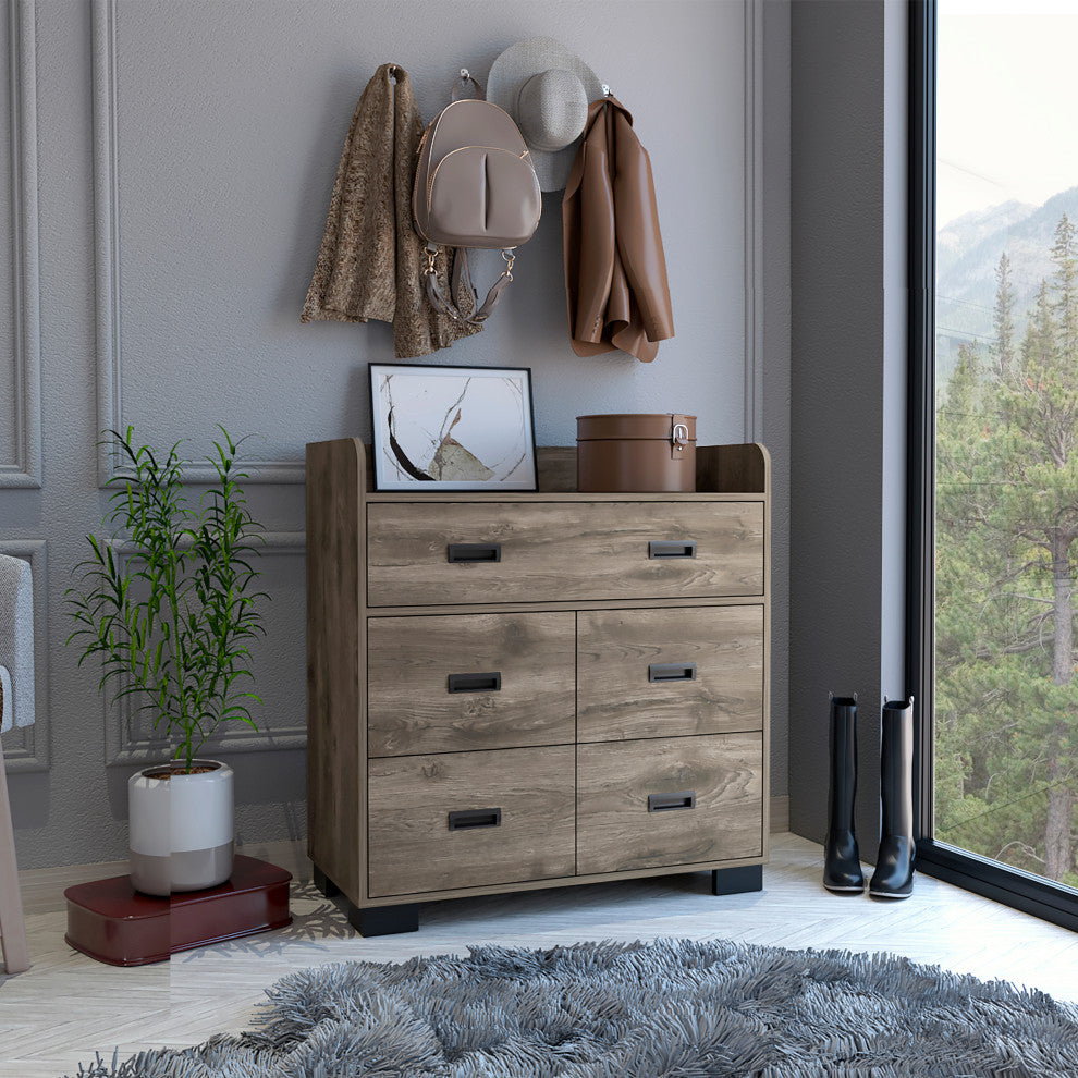 Anemone Dresser, Dark Brown