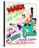 "Marx Brothers - French - Duck Soup 01" Canvas Giclee, 23"x30"
