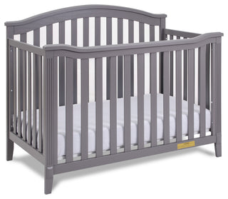 Kali 4-in-1 Convertible Crib, Gray, No Changer