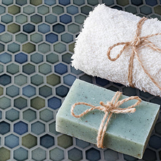 Hudson 1" Hex Atlantis Porcelain Floor and Wall Tile