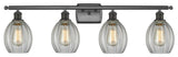 Eaton 4-Light Bath Fixture, Oil Rubbed Bronze