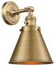Appalachian 1-Light Sconce, Brushed Brass, Brushed Brass