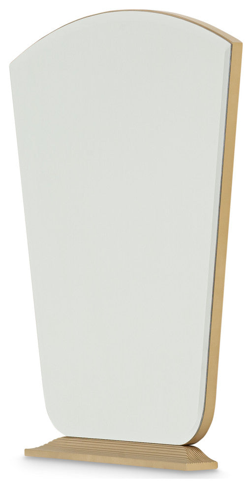 Malibu Crest Vanity Mirror - Burnished Gold