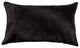12" X 20" X 5" Black Cowhide  Pillow