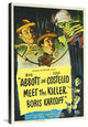 "Abbott & Costello - Meet The Killer" Canvas by Hollywood Photo Archive, 23x36"