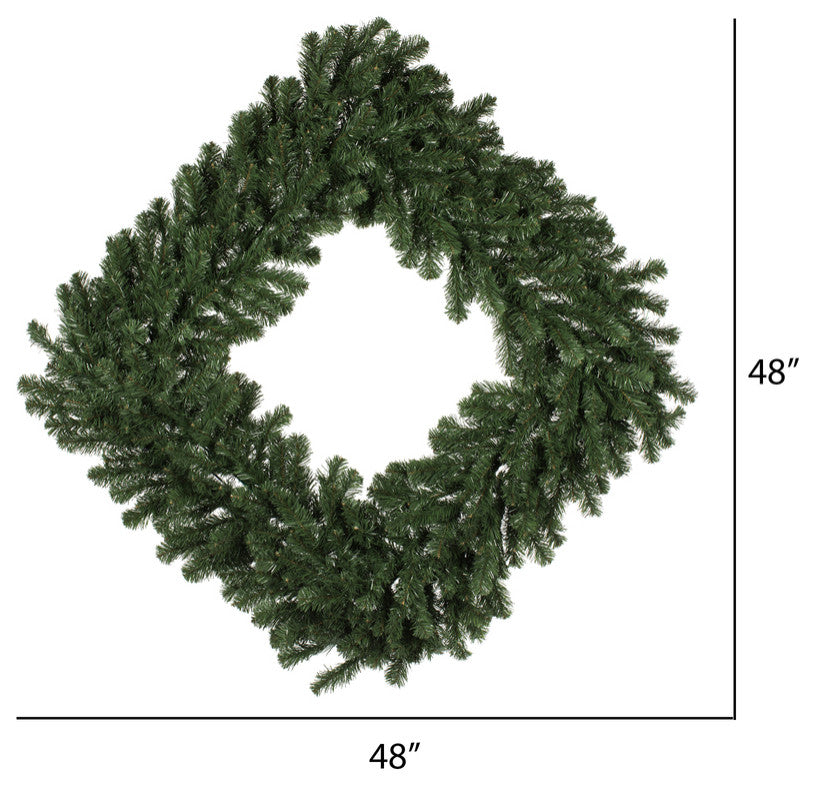 48" Grand Teton Square Wreath 400T