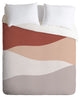 Kelly Haines Desert Waves Duvet Cover Set, Queen