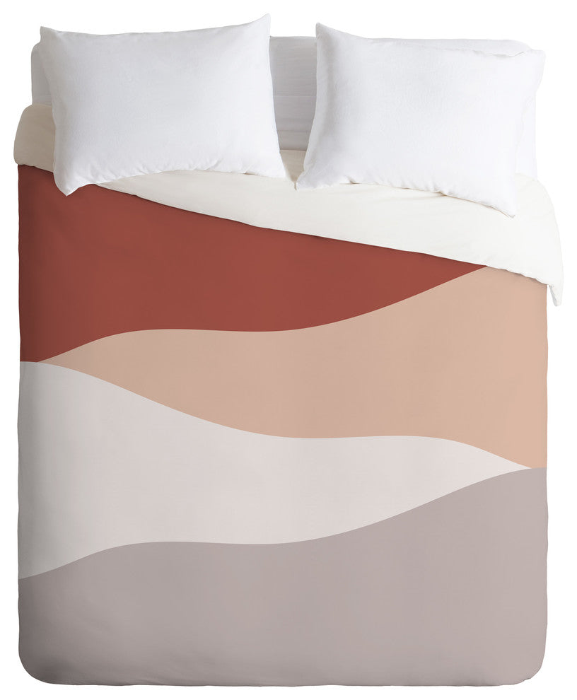 Kelly Haines Desert Waves Duvet Cover Set, Queen