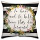 To Have and to Hold 18x18 Spun Poly Pillow