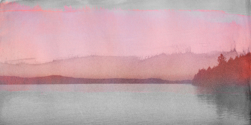 "Bien Venue" Fine Art Canvas Print, 24"x12"