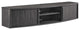 Modway Resonance Wall-Mount Wood TV Stand for TVs up to 65" in Charcoal