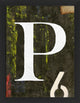 Alphabet "P", Giclee Reproduction Artwork