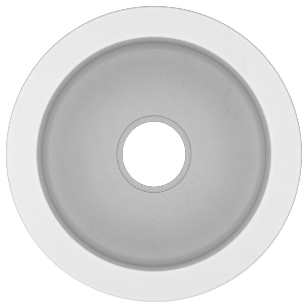 Native Trails NSB1607 NativeStone 16" Undermount Single Basin - Pearl