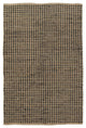 Jazz Contemporary Area Rug, Tan and Black, 5'x7'6" Rectangle