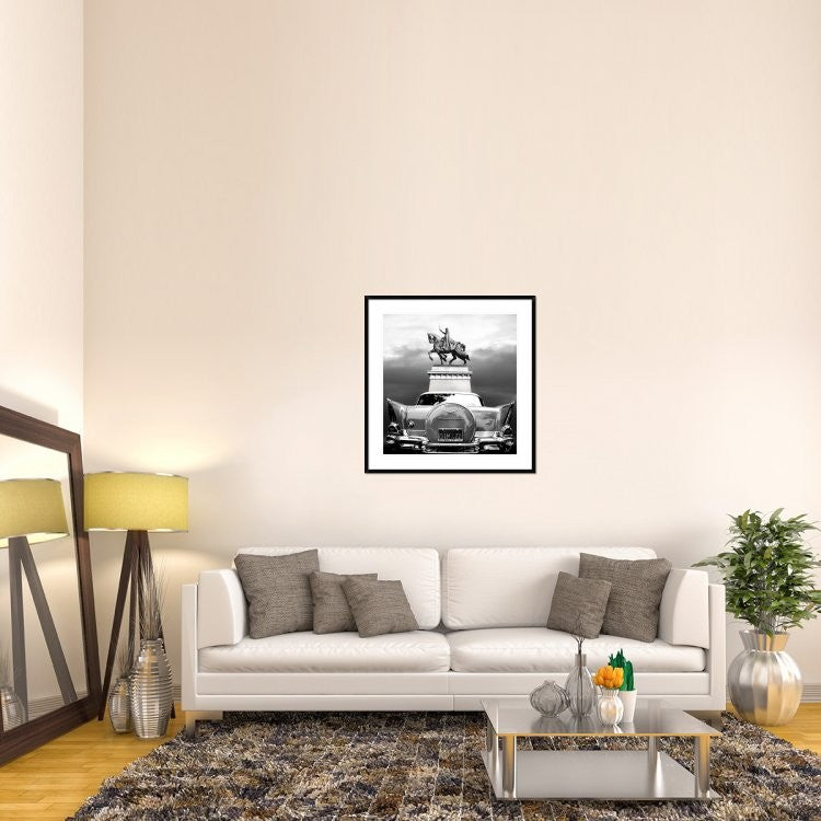 "Monuments" Framed Digital Print by Larry Butterworth, 36x38"