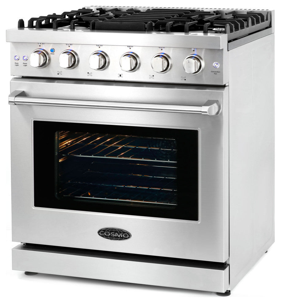 2-Piece Kitchen, 30" Gas Range and 30" Under Cabinet Range Hood