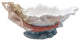 Mermaid and Sea Wave Coupe Tray - Bowl Artwork Sculpture