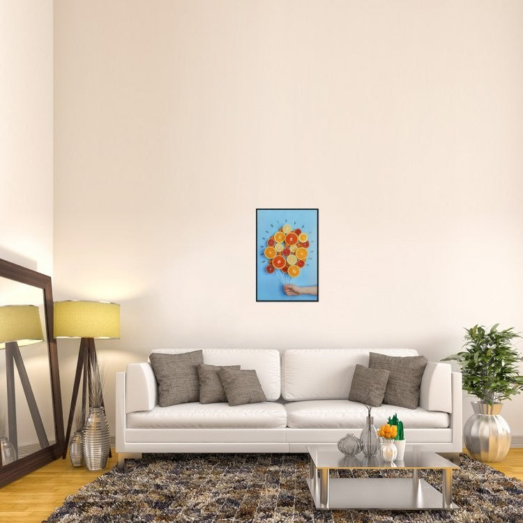 "Congratulations On Spring" Framed Canvas Giclee by Dina Belenko, 21x31"