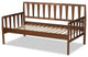 Bree Walnut Effect Modern Farmhouse Daybed