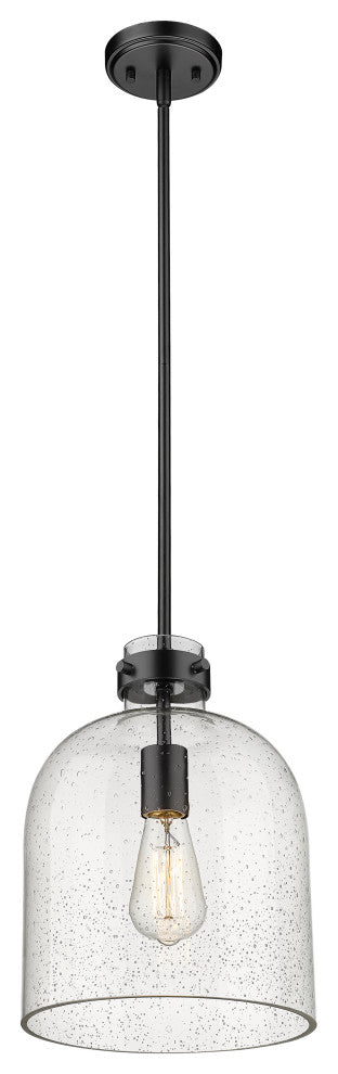 Zlite 817-9MB 1-Light Pendant, Clear Seedy
