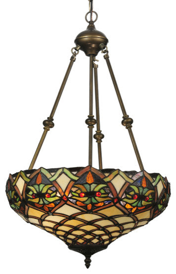 Meyda lighting 119600 16"W Franco Inverted Pendant