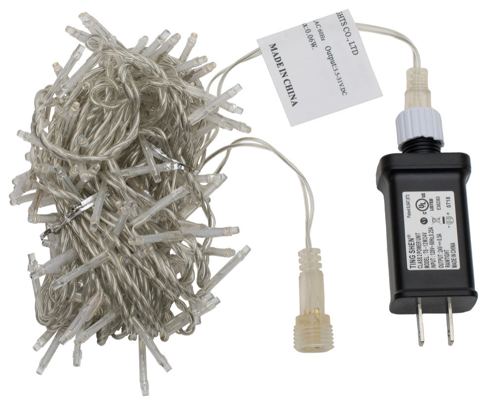 Vickerman X17C146 144 Led 2 Function Spider Light Set, 24' Christmas Light
