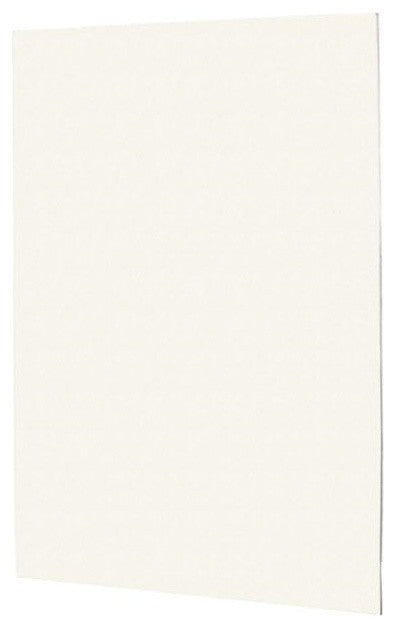 Swan 60x72 Solid Surface Shower Wall Panel, Tahiti Ivory