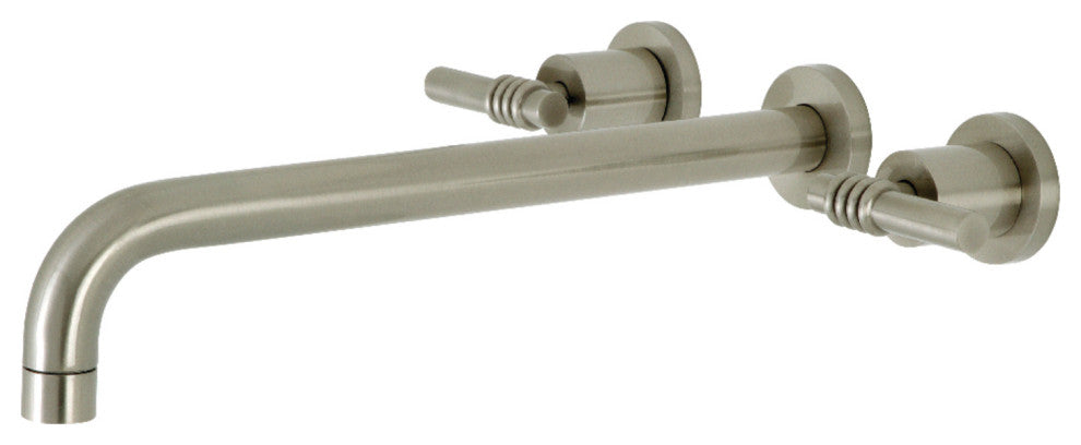 KS8048ML Wall Mount Tub Faucet, Brushed Nickel