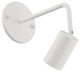 Cafe 1 Light LED Wall Or Ceiling Spotlight, Matte White