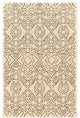 Linon Aspire Kindle Hand Tufted Wool 8'x11' Rug in Ivory