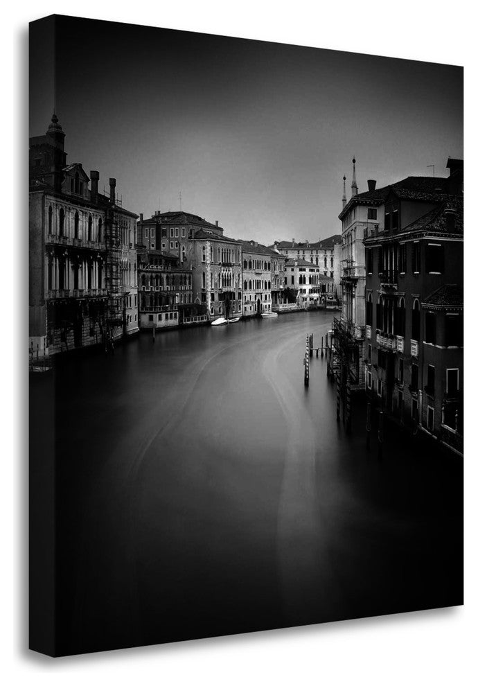 "Canal Grande II" By Nina Papiorek, Giclee Print on Gallery Wrap Canvas