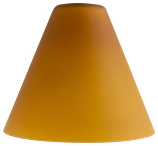 Inari Silk Martini Pendant Glass Shade, Amber