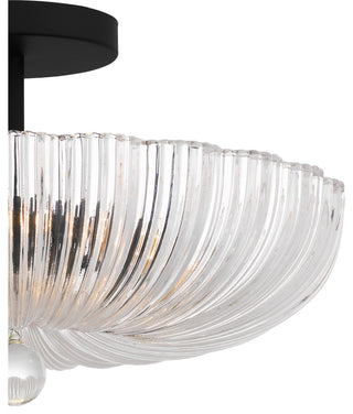 Quoizel QSF6748 Belmond 3 Light 16"W Semi-Flush Bowl Ceiling - Brushed Gold