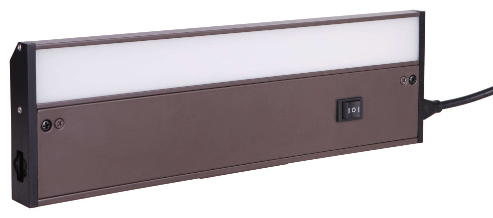 12" Under Cabinet Light Bar, Bronze