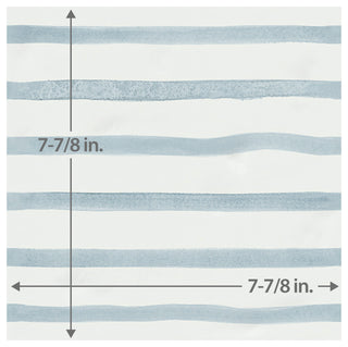 Berta Onda Decor Ceramic Wall Tile, Stripe