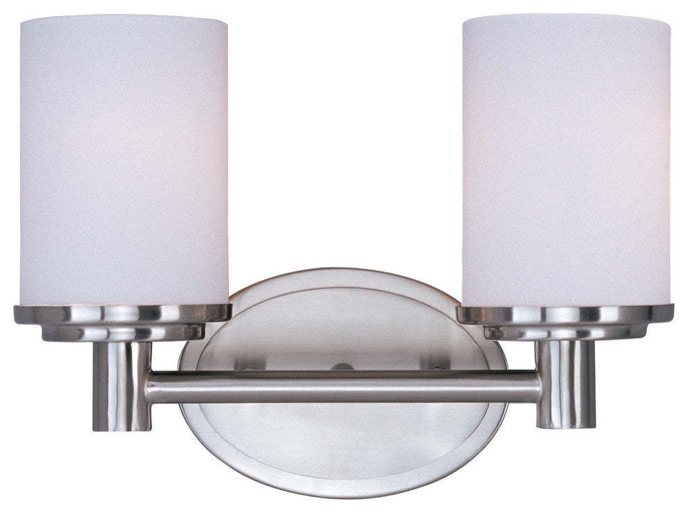 Cylinder 2-Light Bath Vanity Sconce