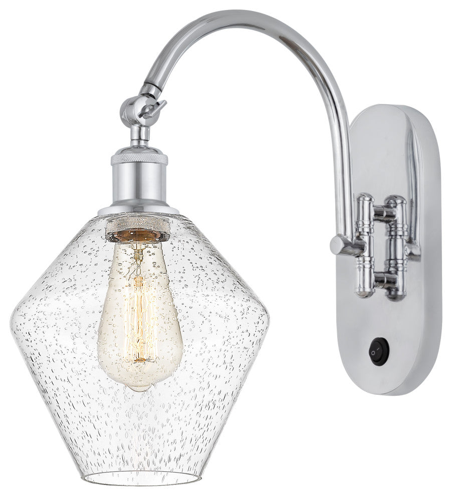 Innovations 518-1W-PC-G654-8 1-Light Sconce, Polished Chrome