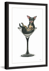"Tiny Joy" Framed Painting Print, 12"x18"