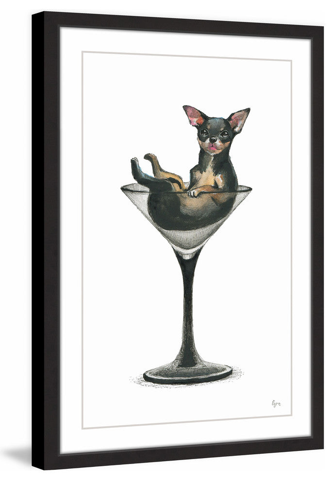 "Tiny Joy" Framed Painting Print, 12"x18"
