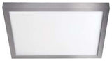 Square LED 7" Flush Mount 3000K, Brushed Nickel