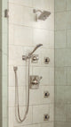 Delta Dryden Premium Single-Setting Adjustable Wall Mount Hand Shower, Stainless